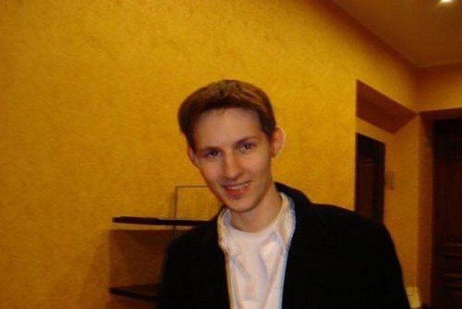 Павел Дуров в юности