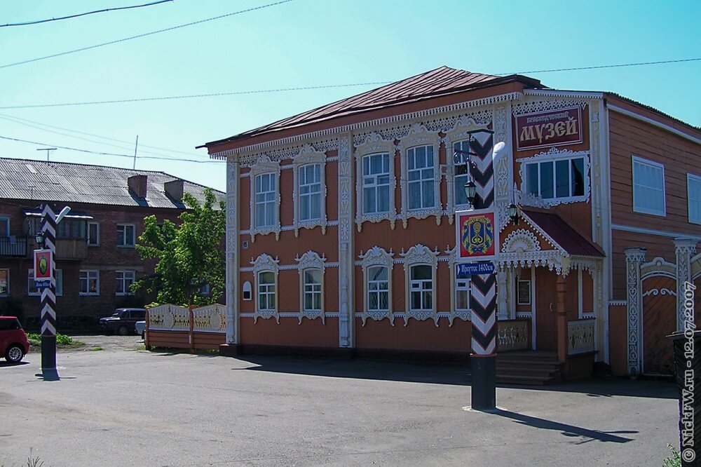  1. Мариинск — Краеведческий музей © NickFW.ru — 12.07.2007г.