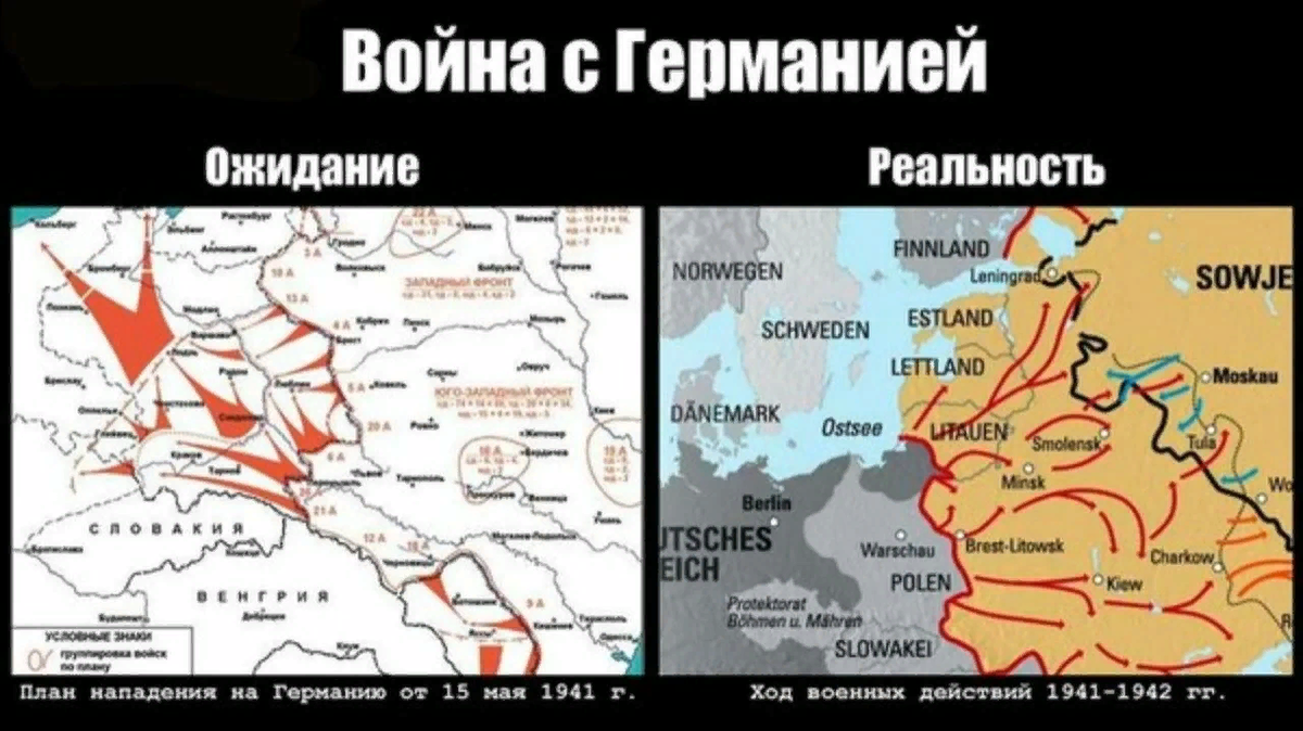 Карта 2 мировой войны план Барбаросса. Карта нападения Германии на СССР В 1941. Операция по захвату германии