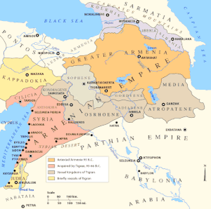 Карта Великой Армении
