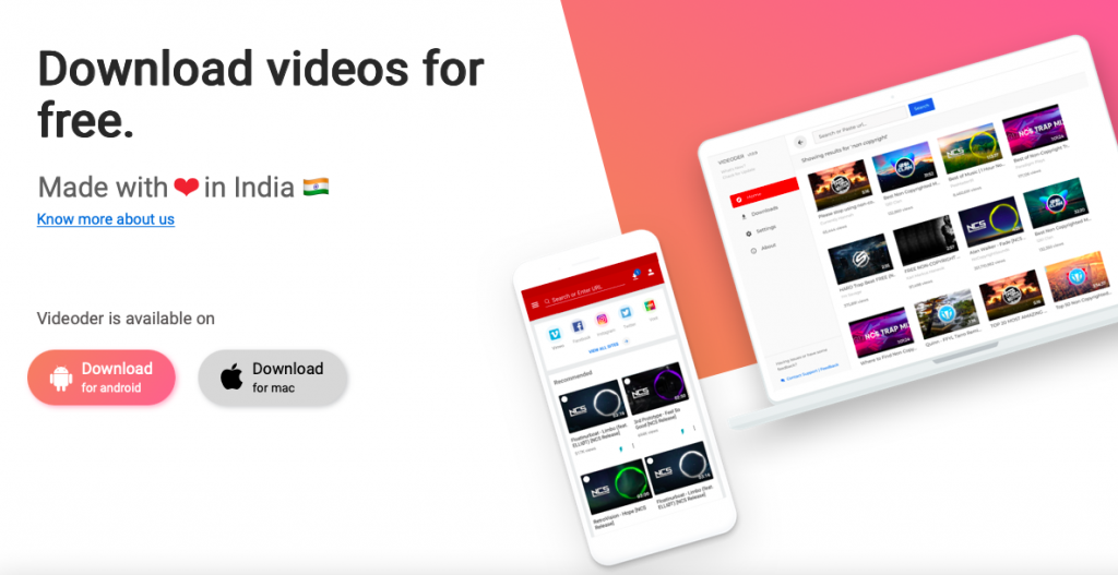 Videoder для пк. Videoder. Виды туб