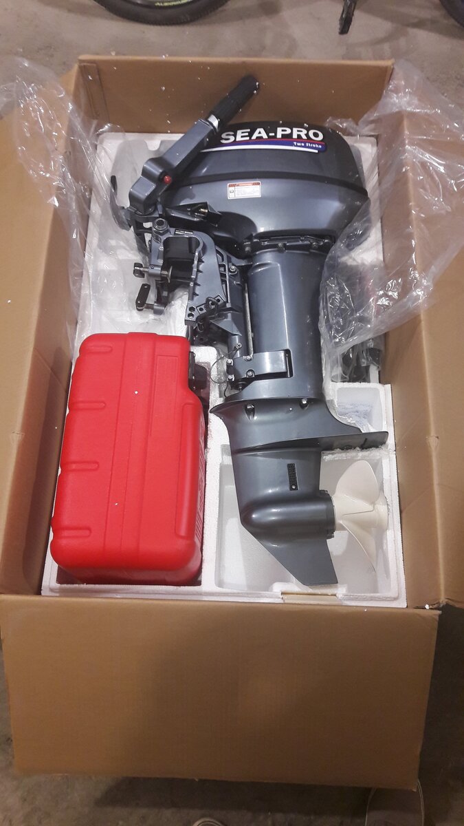 распаковка новенького ПЛМ. Июнь 2018 г.