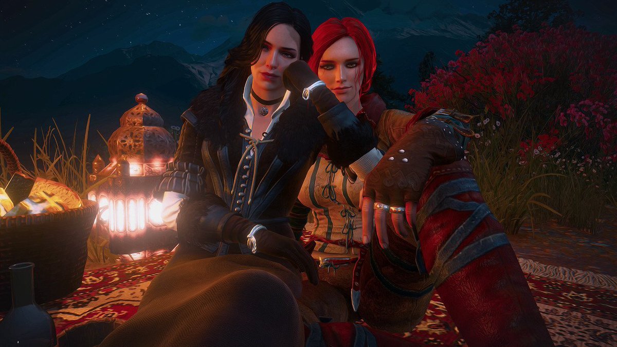 The witcher 3 triss and yennefer фото 72