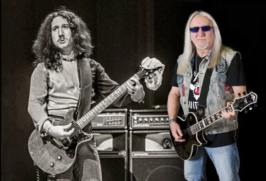 Uriah heep гитарист. группа uriah heep. мик бокс юрай хип. мик бокс 1972. Mick box.