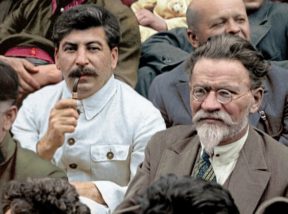 Сталин и Калинин.