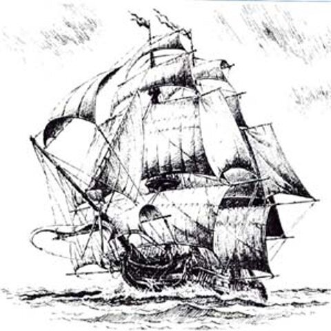 1799, 2 (13) марта - фрегат «Счастливый» взял в плен французский бриг «Александр»