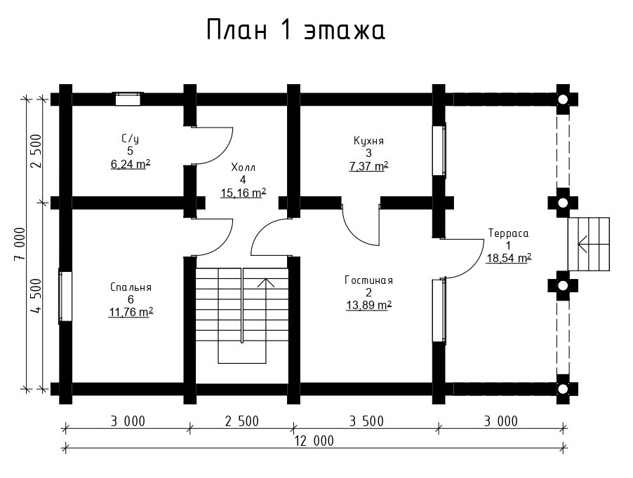 Планы этажей