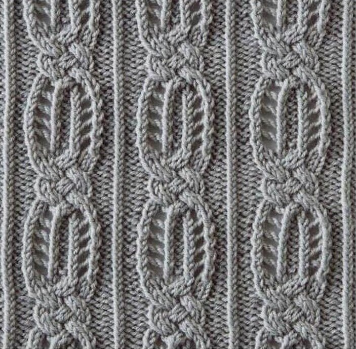 Фотография из сборника Хитом Шида для вязания на спицах : Большая книга японских узоров. 260 необычных схем для вязания спицами.