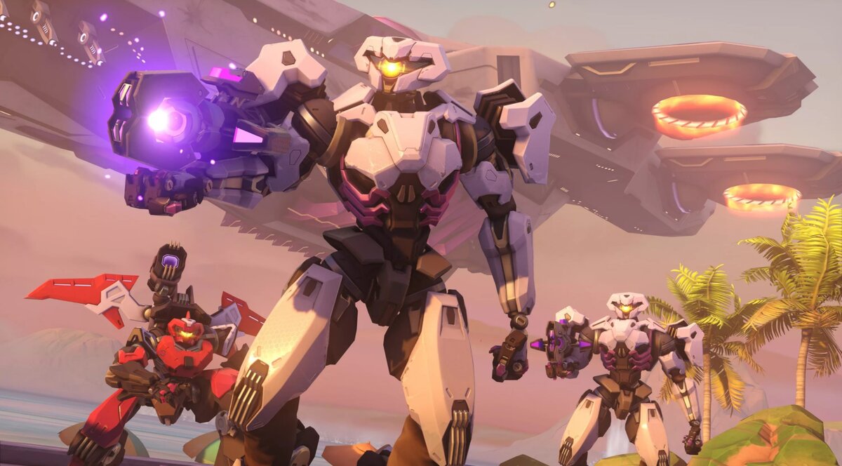 Враги в одной из миссий Overwatch 2