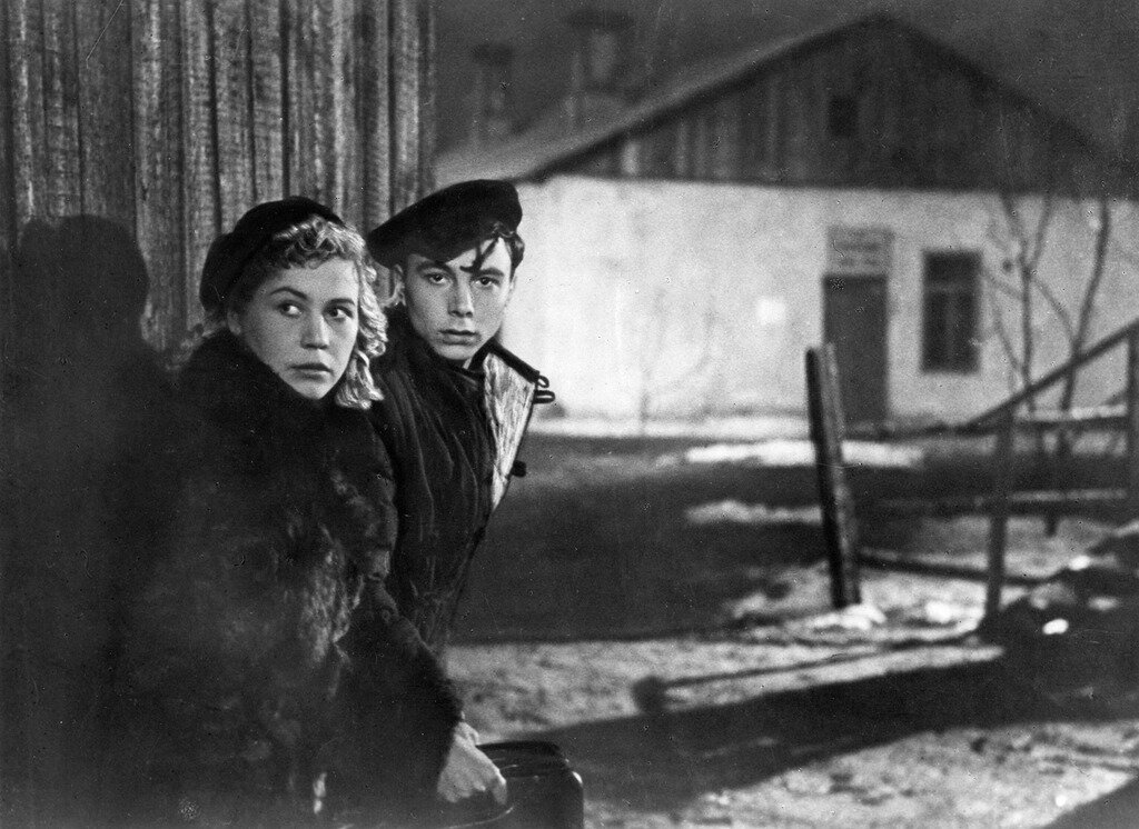 Кадр из фильма "Молодая гвардия", который вышел в 1948-ом