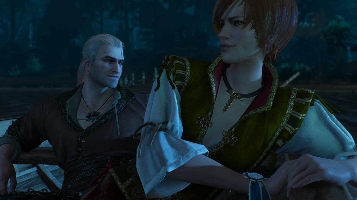 Шани - мать ребенка Геральта.