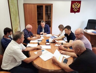 Заседание нового президиума федерации футбола