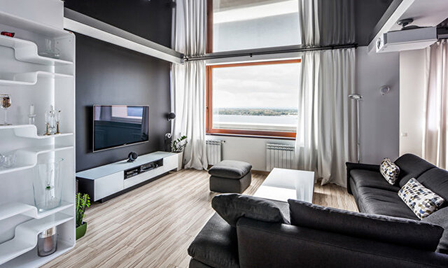 Черный сочетается практически с любыми оттенками, поэтому вы не будете ограничены в выборе акцентных цветов.