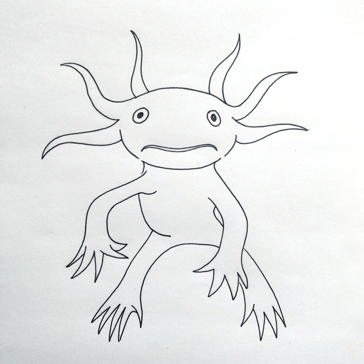 Axolotl black dota фото 104