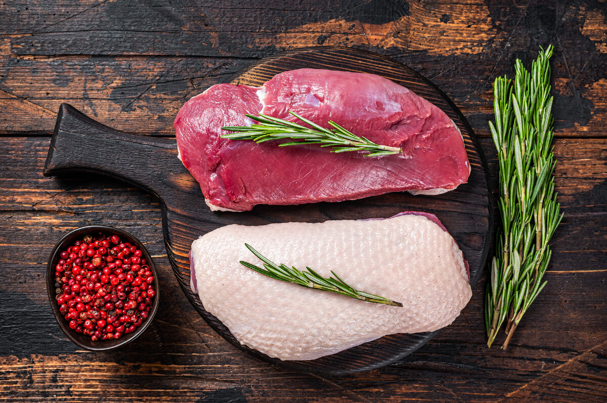 Утиные грудки.