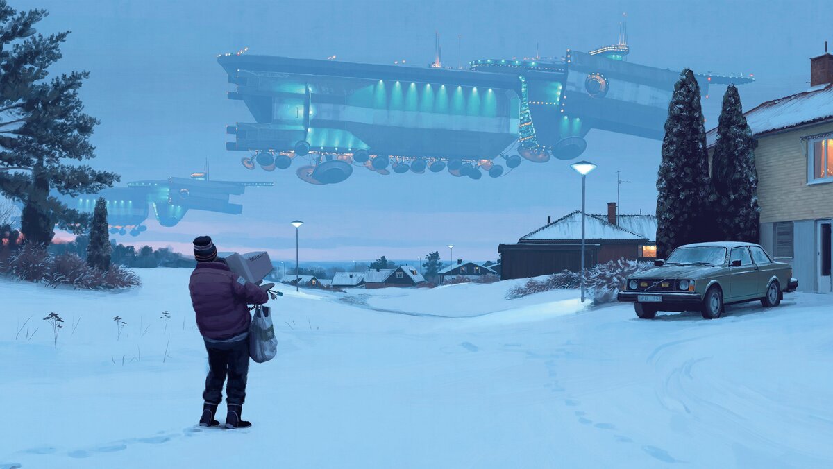 Рисунки Симона Столенхага