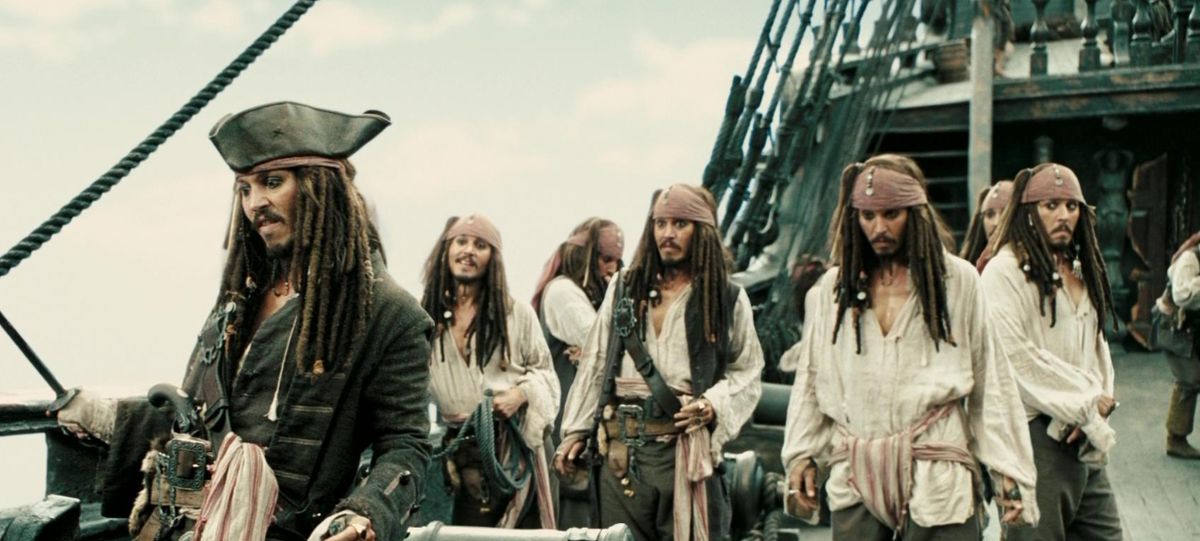 Кадр из фильма "Пираты карибского моря"