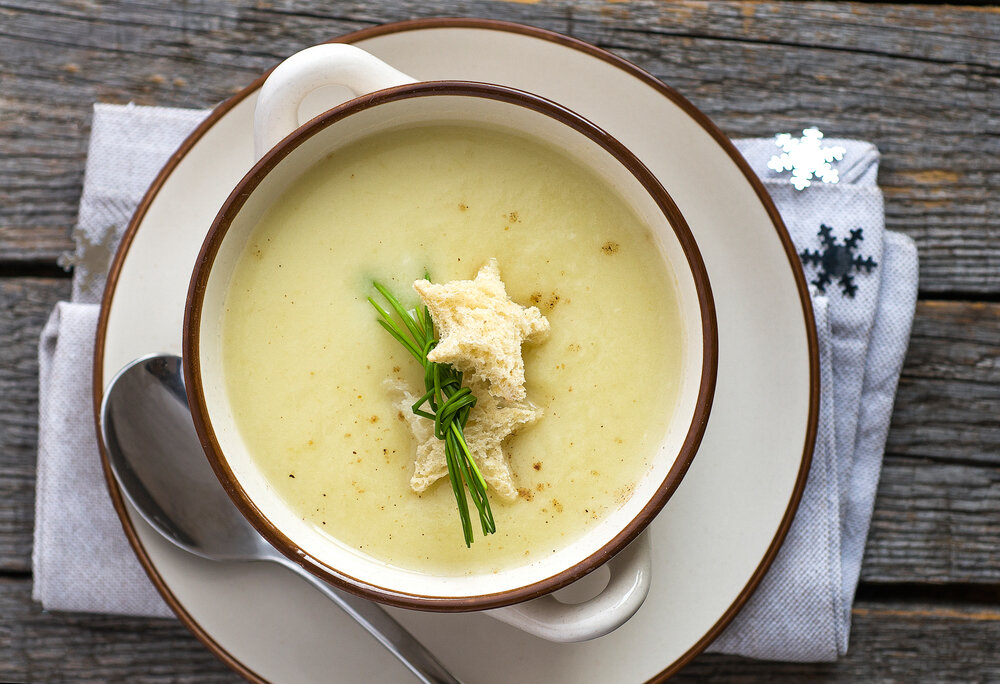 Суп пюре из лосося со сливками рецепт с фото пошагово