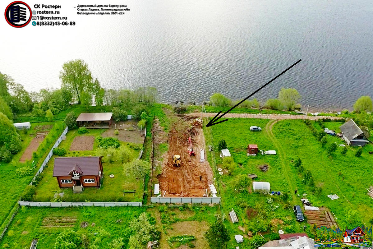 строительство дома ростерн старая ладога 2021.источник фото: https://rostern.ru/
