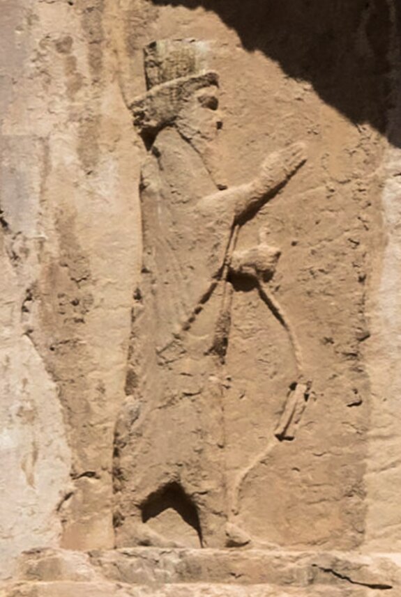 Артаксеркс I. Изображение на усыпальнице в Накше-Рустам