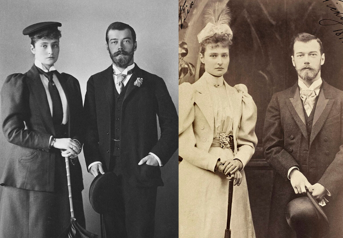 1894 год. Какая красивая европейская пара! Фото (здесь и далее): общественное достояние.