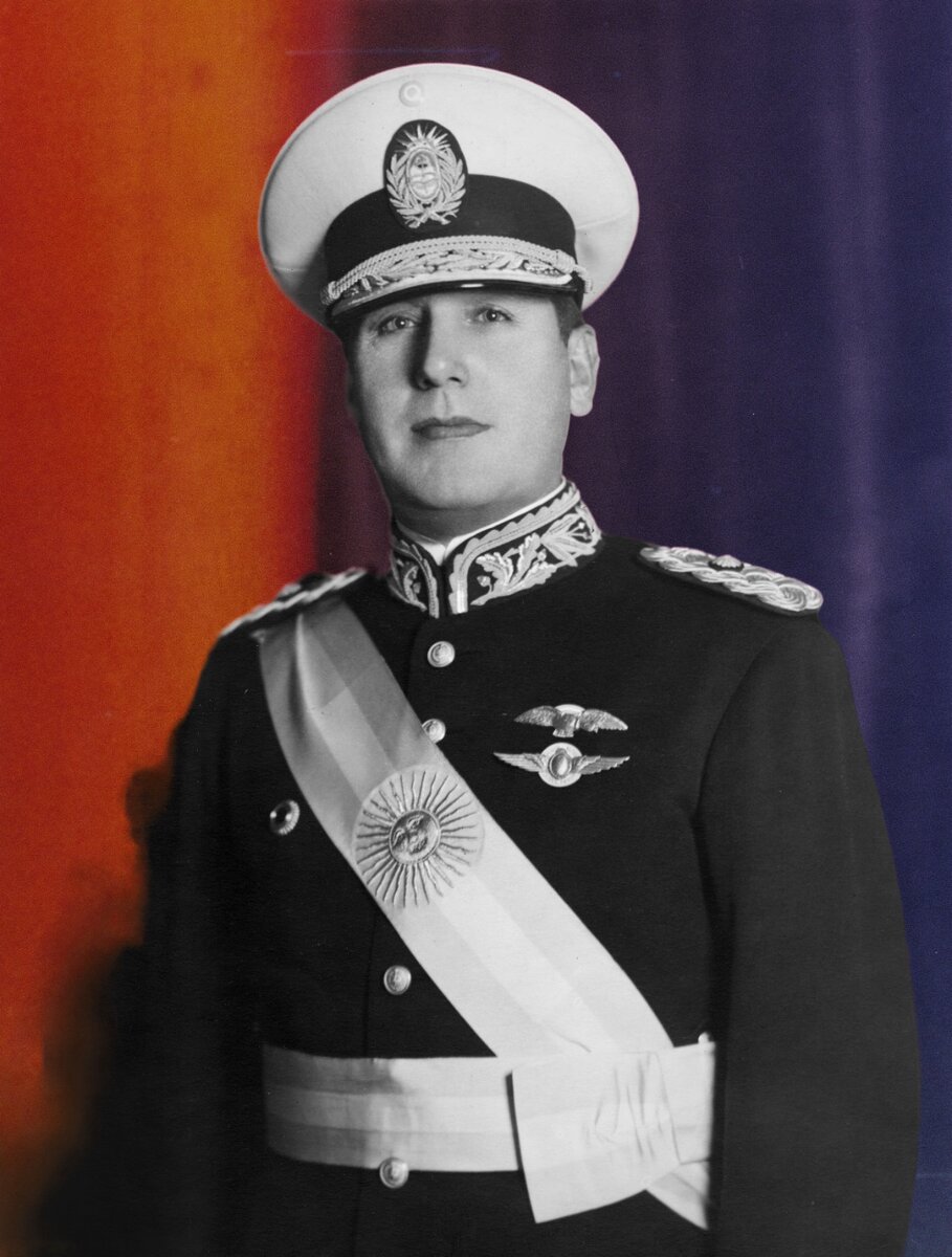 41-ый президент Аргентины Хуан ДомингоПерон