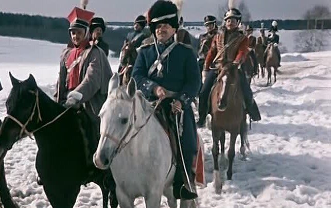 Кадр из фильма "Гусарская баллада"