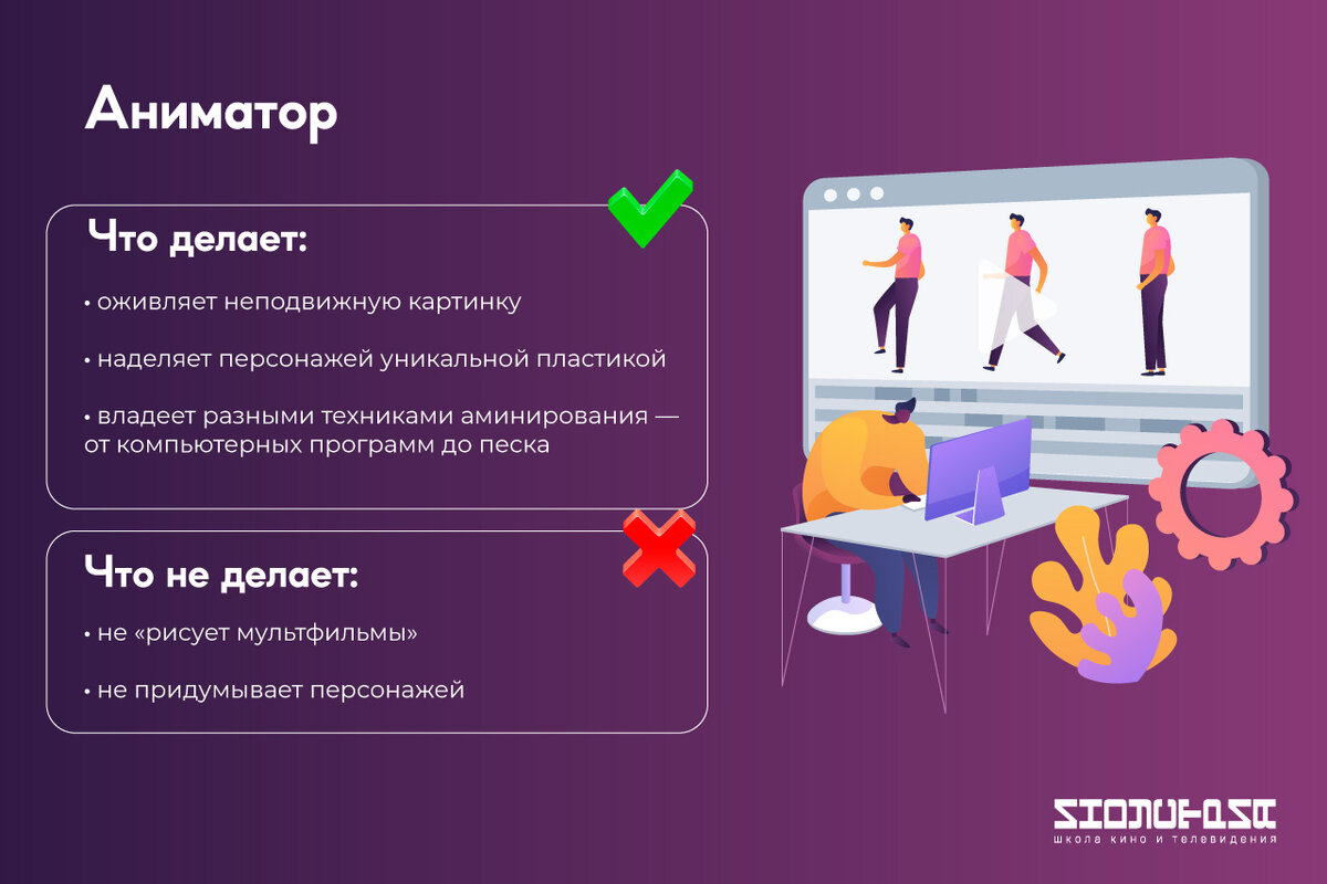 Что делает аниматор?