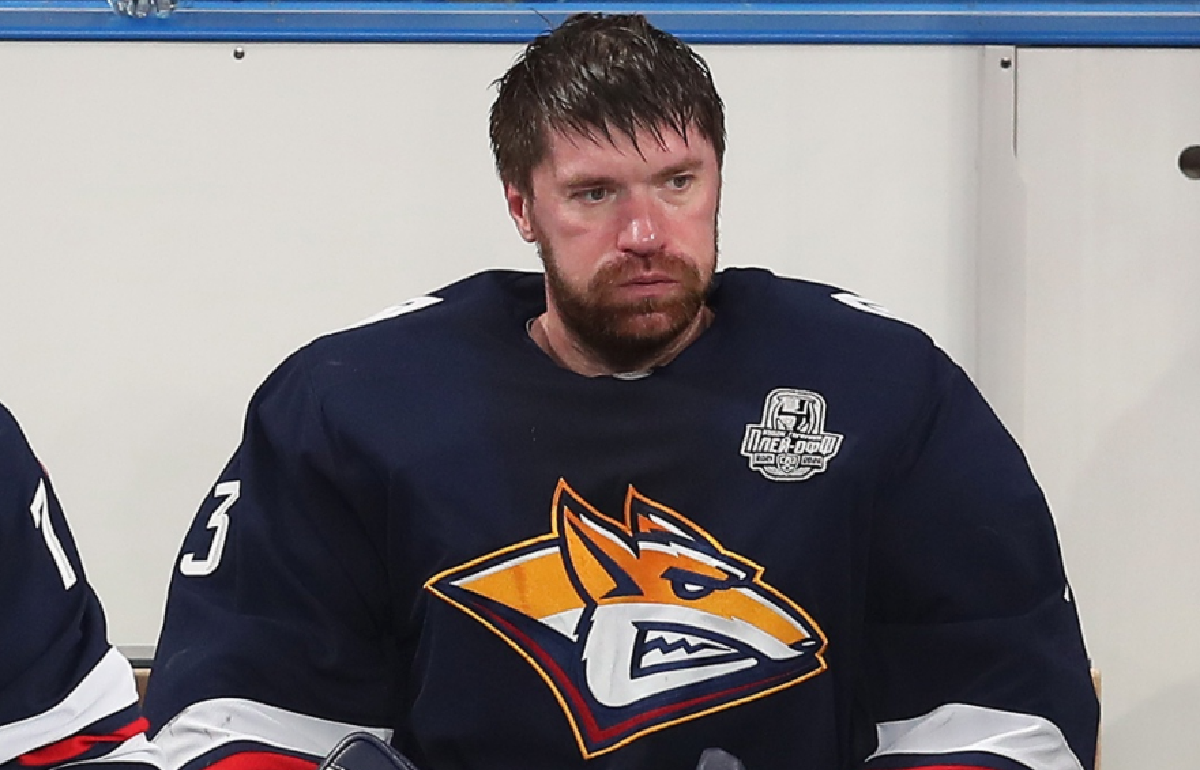 Василию Кошечкину было не до улыбок. Фото: КХЛ