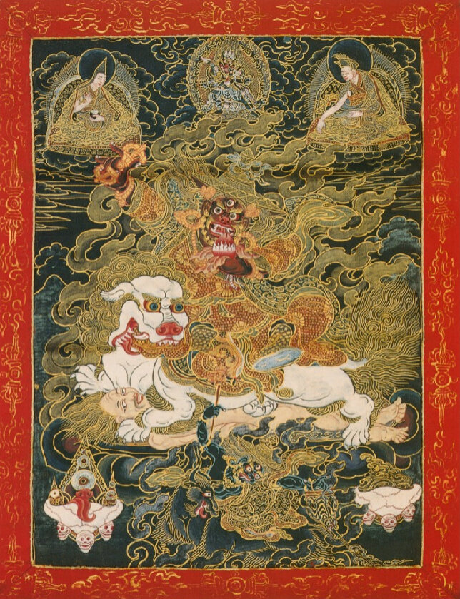 Ваджрасадху/Дордже Легпа. Тибет, XVIII в. Эл. ресурс URL: https://www.himalayanart.org/items/34857