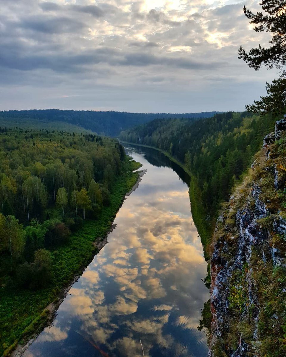 парк река чусовая