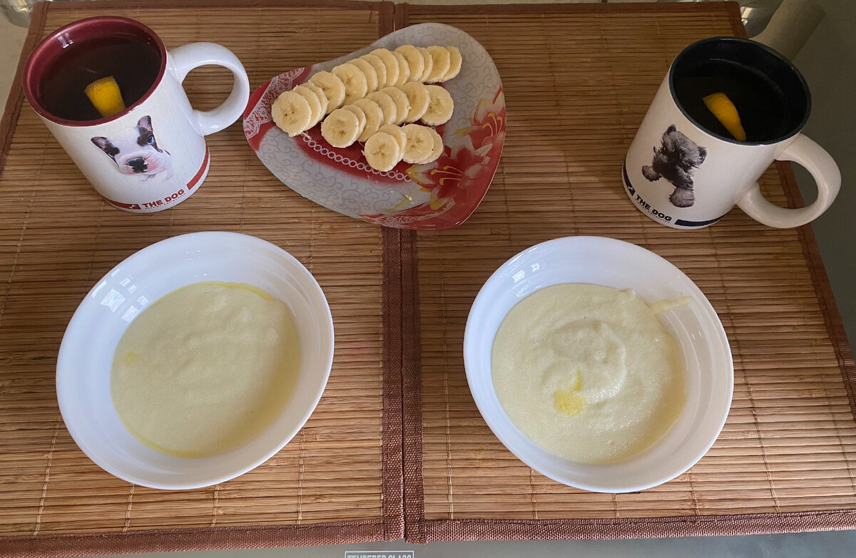 Фото из личного архива. Манная каша.