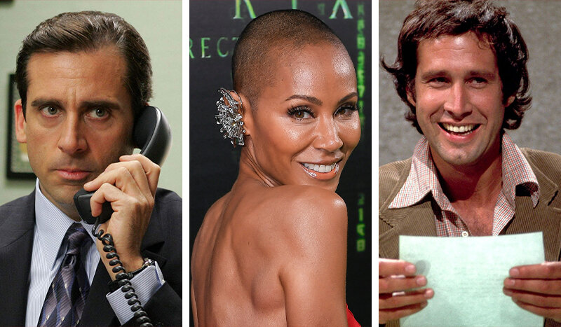 Стив Карелл, Джада Пинкетт Смит, Чеви Чейз