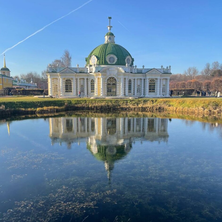 Усадьба кусково грот фото