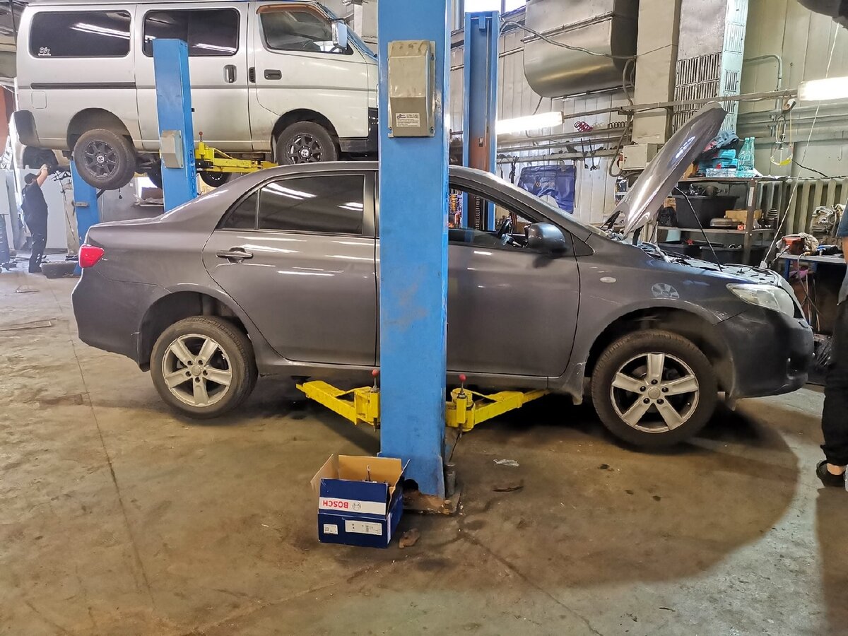 Тойота готовится к замене робота на АКПП (u340e), фото из личного архива