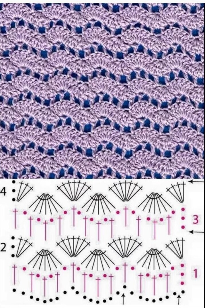 Трикотажные узоры крючком. Зигзагообразный узор крючком схема. Вязание крючком узор зигзаг схема. Ажурная вязка крючком. Ажурные узоры крючком.