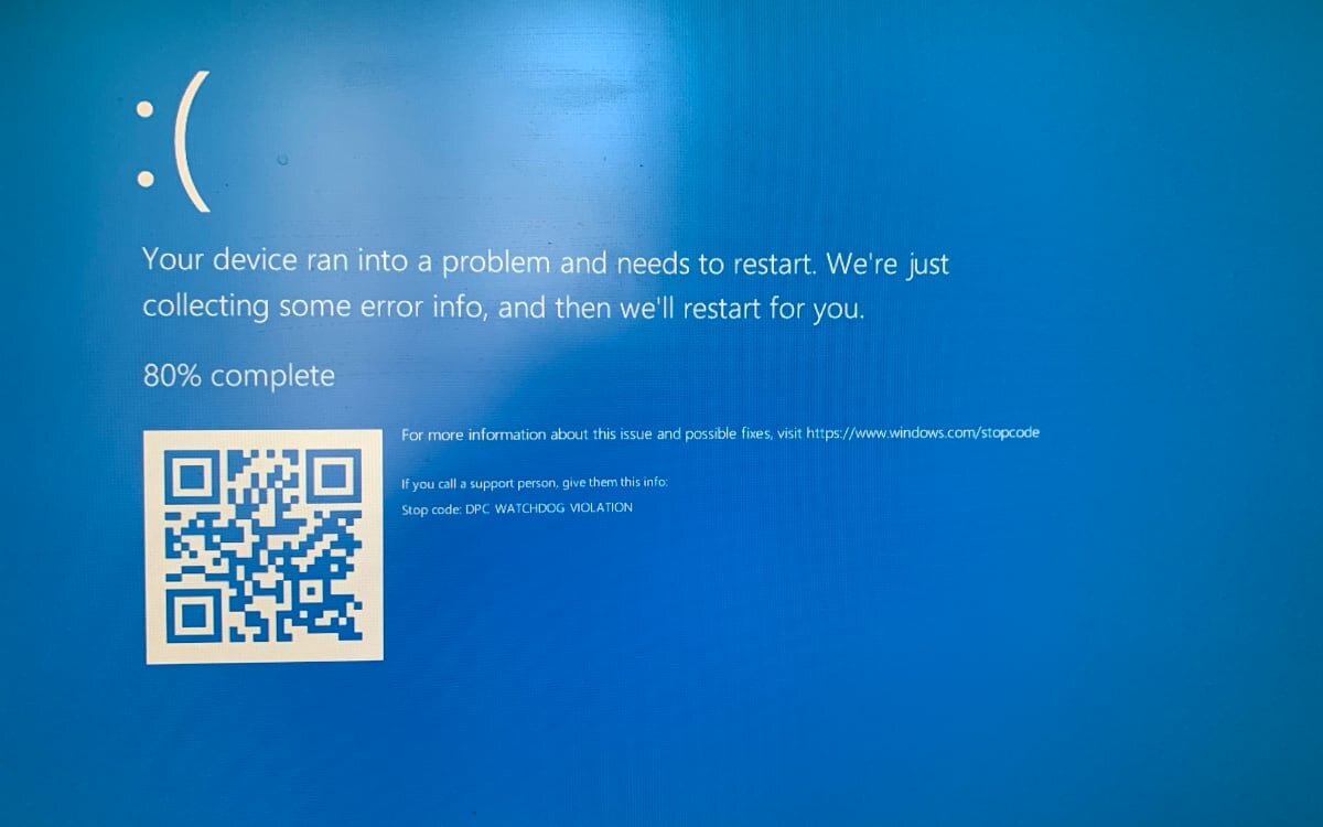 Самый раздражающий синий экран смерти DPC WATCHDOG VIOLATION. Причины и как  исправить | mdex-nn.ru | Дзен