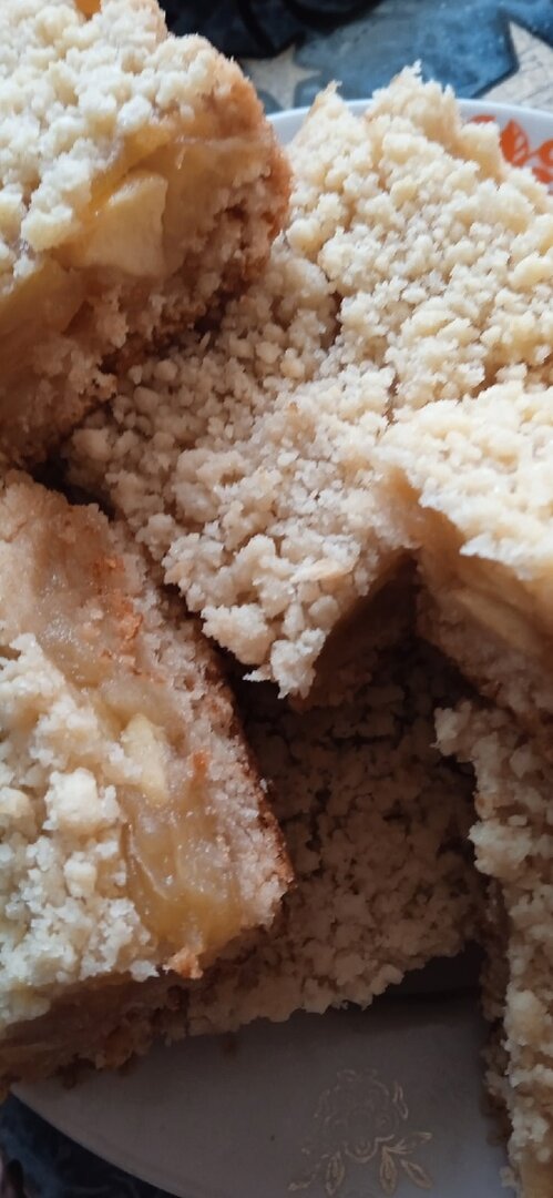 пирог с яблоками