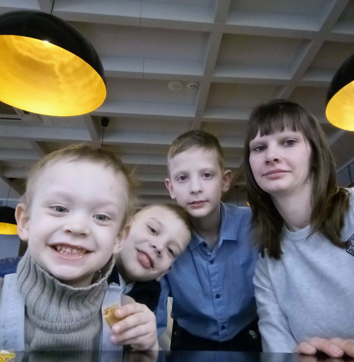 Наши мальчуганы.