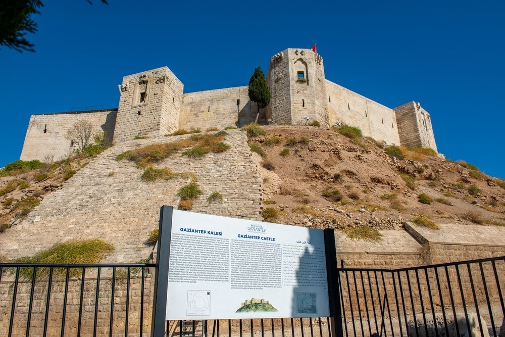    Замок Газиантеп до землетрясения. Фото: Shutterstock.com