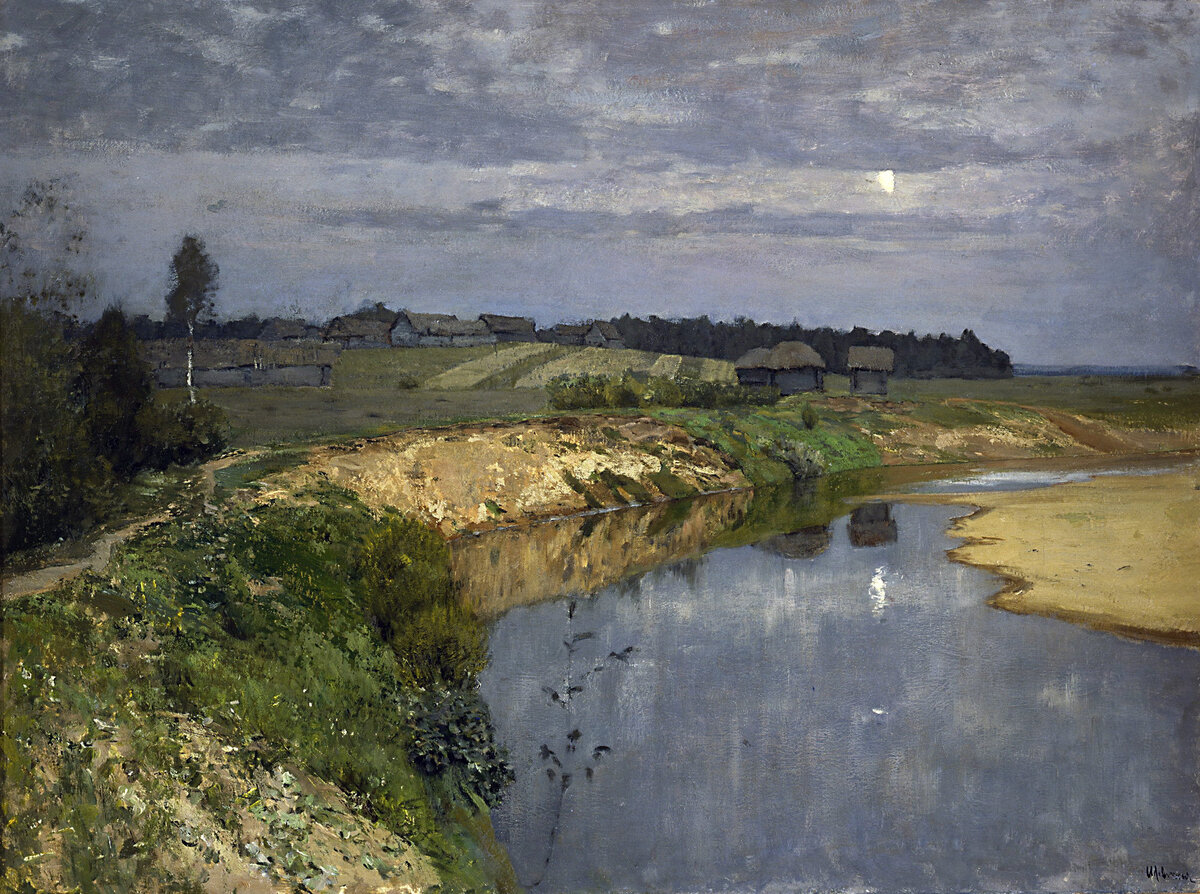 Тишина. Исаак Левитан