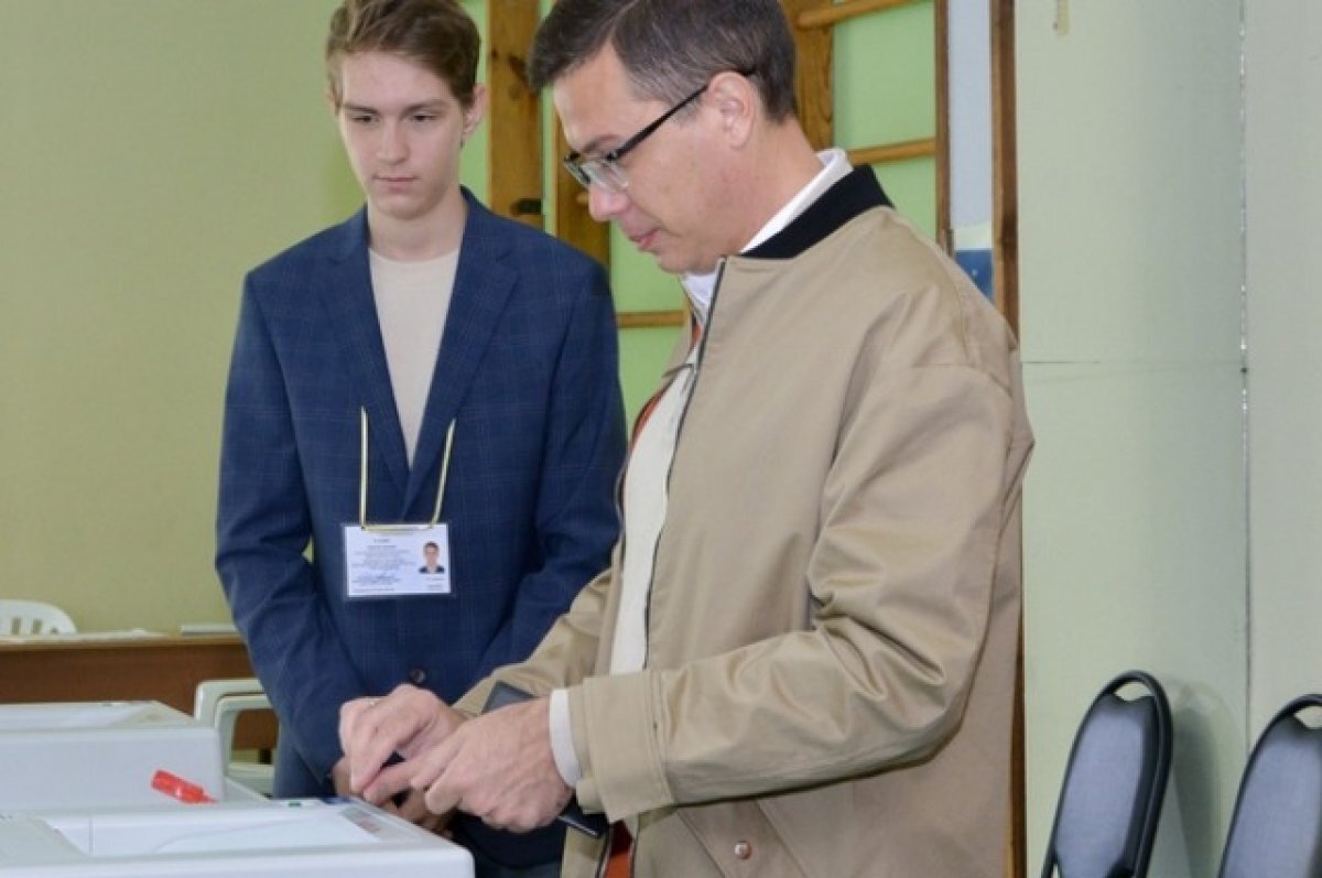    Мэр Нижнего Новгорода Юрий Шалабаев проголосовал на выборах губернатора
