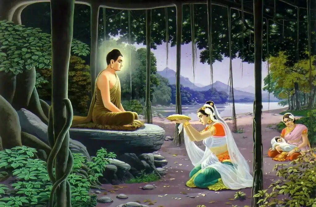 Дашкина крайне важна в буддизме. Изображение LotusBuddhas