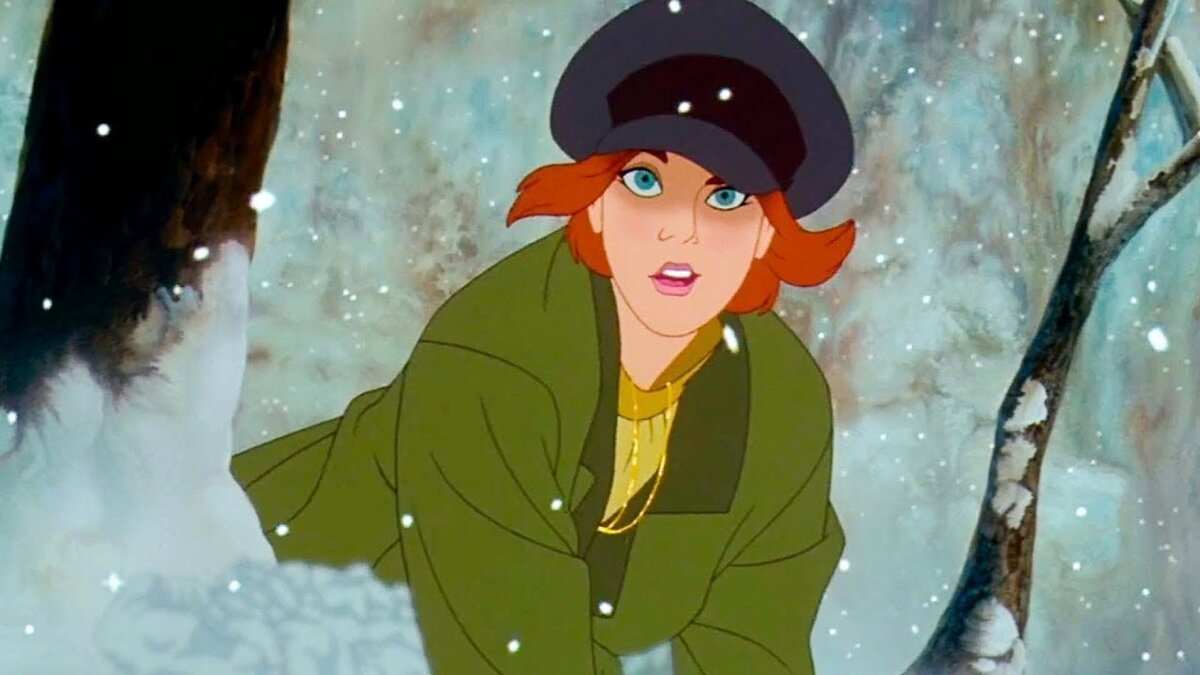 Анастасия. Кадр из мультфильма. 