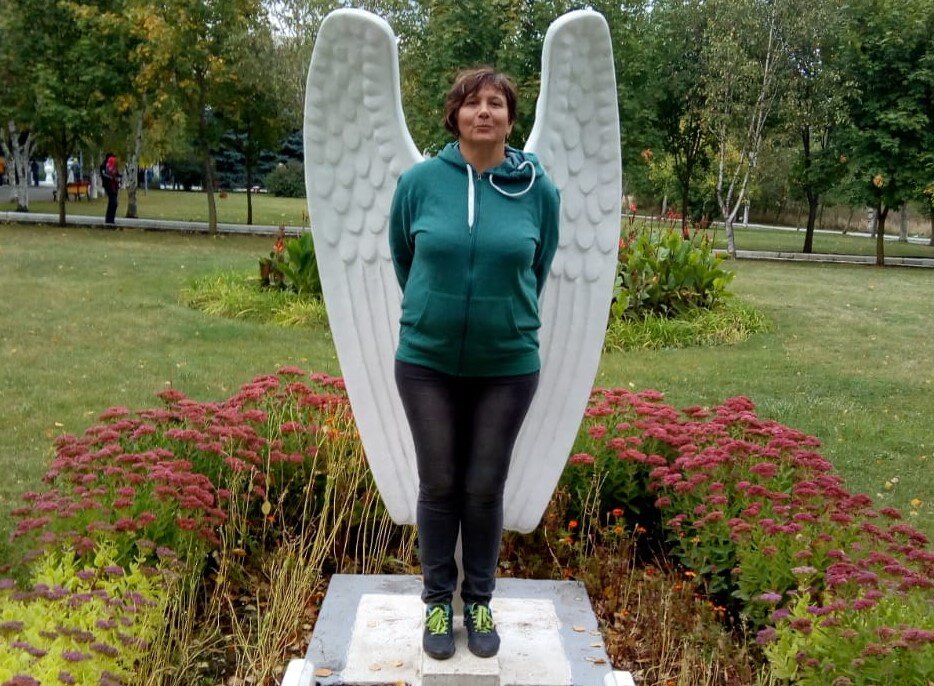 Сложила крылья