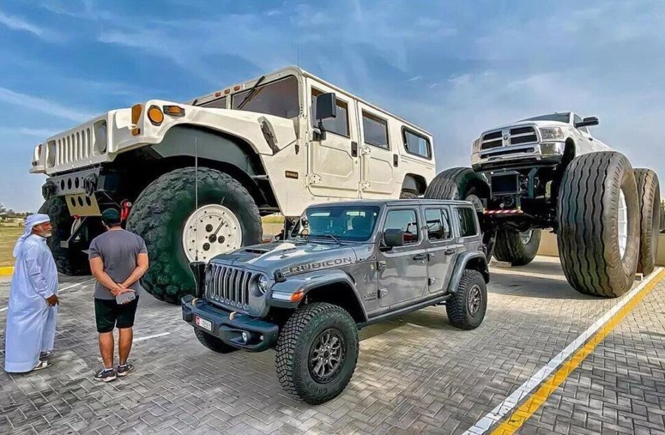 Jeep Wrangler шейха Хамада