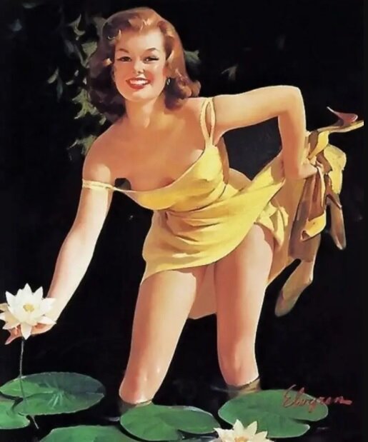 Художник Джил Элвгрен (Gil Elvgren)