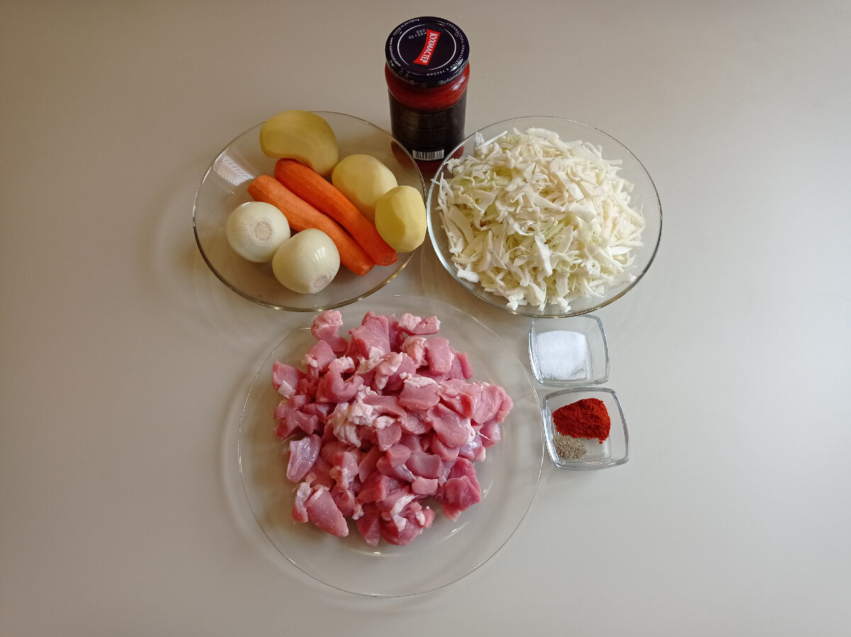Ингредиенты для приготовления