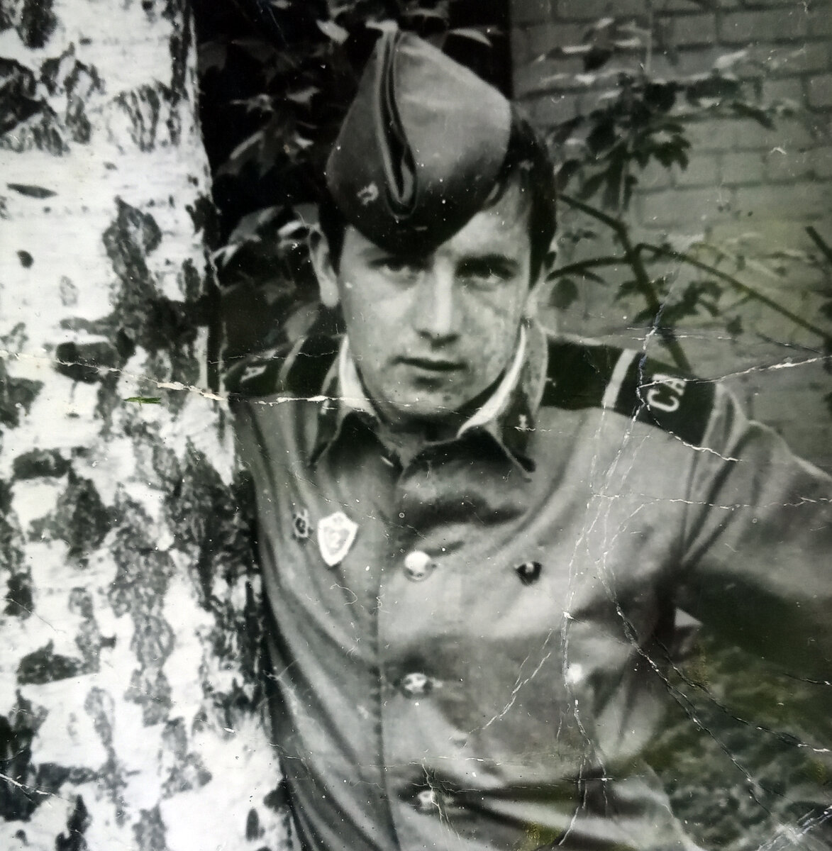 телеграфист Мишка Голец. (фото из альбома автора)