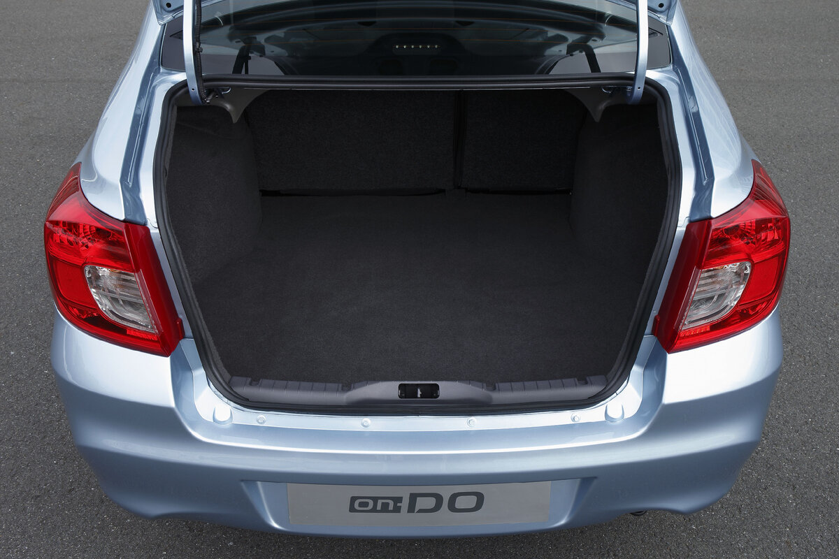 Багажник Datsun on-DO, 2014–2020. Фото: datsun.com / autowp.ru